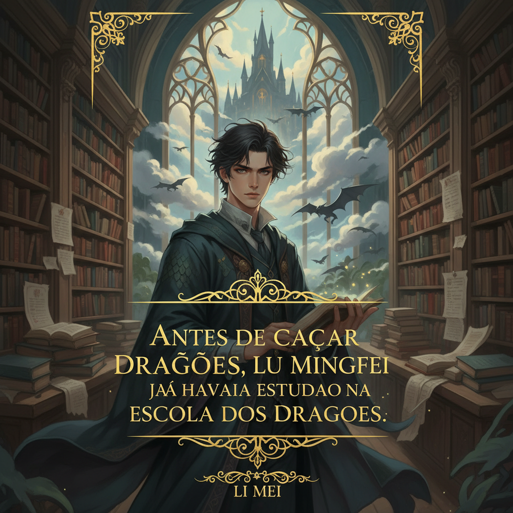 Antes de caçar dragões, Lu Mingfei já havia estudado na Escola dos Dragões.